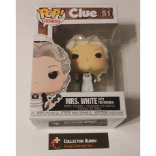 Funko Pop! Retro Toys 51 Clue Mrs. White with the Wrench Pop Vinyl Figure FU51455