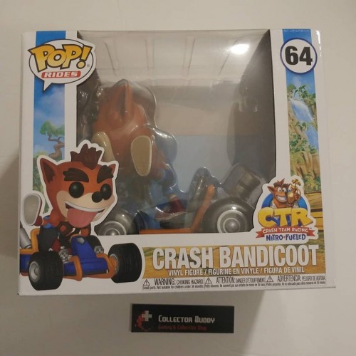 crash team racing funko