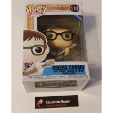 Damaged Box Funko Pop! Music Rocks 174 Weezer Rivers Cuomo Pop Vinyl Figure FU46931