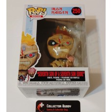 Damaged Box Funko Pop! Music Rocks 251 Iron Maiden Nights of The Dead Eddie Pop Vinyl FU57610