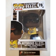 Funko Pop! Music Rocks 78 The Notorious B.I.G. BIG Biggie Jersey Pop Vinyl Figure FU31554