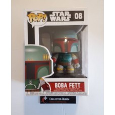 Damaged Box Funko Pop! Star Wars 08 Boba Fett Vinyl Action Figure Bobble Head FU2386