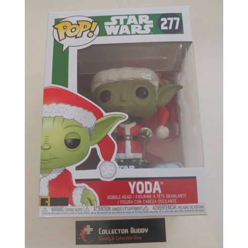 funko pop yoda christmas