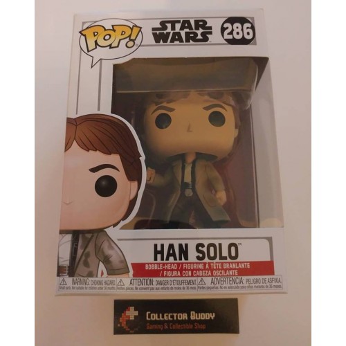 Funko Pop Star Wars 286 Episode 9 Han Solo Pop Vinyl Figure Bobble Head FU37534 