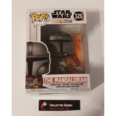 Funko Pop! Star Wars 326 The Mandalorian Pop Bobble Head Vinyl Figure FU42062 Funko Pop! Star Wars 326 The Mandalorian Pop Bobble Head Vinyl Figure FU42062