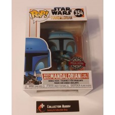 Funko Pop! Star Wars 354 Mandalorian Death Watch Blue Special Edition Pop FU46091 Funko Pop! Star Wars 354 Mandalorian Death Watch Blue Special Edition Pop FU46091