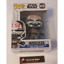 Funko Pop! Star Wars 413 Clone Wars Wrecker Pop Vinyl Action Figure Bobble Head FU52027 Funko Pop! Star Wars 413 Clone Wars Wrecker Pop Vinyl Action Figure Bobble Head FU52027