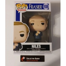 Damaged Box Funko Pop! Television 1135 Frasier - Niles Pop Vinyl Figure FU41044 Damaged Box Funko Pop! Television 1135 Frasier - Niles Pop Vinyl Figure FU41044