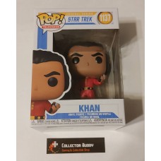 Damaged Box Funko Pop! Television 1137 Star Trek Khan Original Series Pop Vinyl Figure FU55805 Damaged Box Funko Pop! Television 1137 Star Trek Khan Original Series Pop Vinyl Figure FU55805