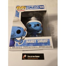 Funko Pop! Television 1519 The Smurfs Handy Smurf Pop Vinyl Figure FU79258