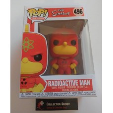 Damaged Box Funko Pop! Television 496 The Simpsons Homer as Radioactive Man Pop FU37690 Damaged Box Funko Pop! Television 496 The Simpsons Homer as Radioactive Man Pop FU37690