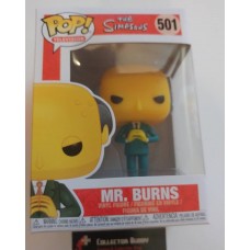 Damaged Box Funko Pop! Television 501 The Simpsons Mr. Burns Pop Vinyl Figure FU33883