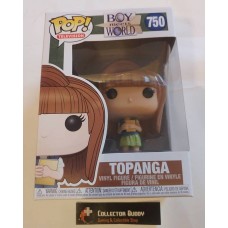 Crease on back of Box Funko Pop! Television 750 Boy Meets World Topanga Pop Vinyl Figure FU35596