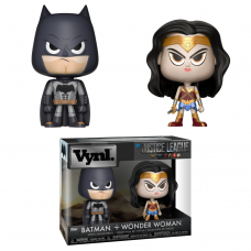 Funko Vynl DC Super Heroes Justice League Batman & Wonder Woman Vinyl Figure 2-Pack